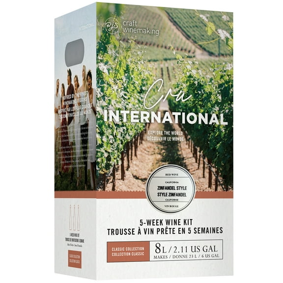 Wine Ingredient Kit - Cru International - California Zinfandel Style