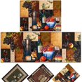 thumbnail image 1 of Wine Kitchen Rugs Wine Rugs for Kitchen Wine Mats Wine Decorations for Kitchen Wine Anti Fatigue Mat Wine Sets Non-Slip Floor Mat Doormat Runner Rug for Kitchen, Laundry, Living Room, Front Door, 1 of 5