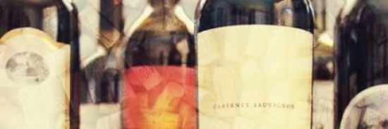 Wine Label Panel I Canvas Art - Gail Peck (12 x 36)