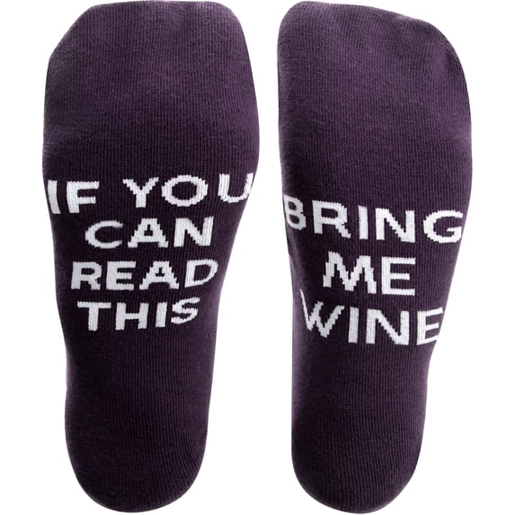 Wine - Ladies Cotton Blend Sock