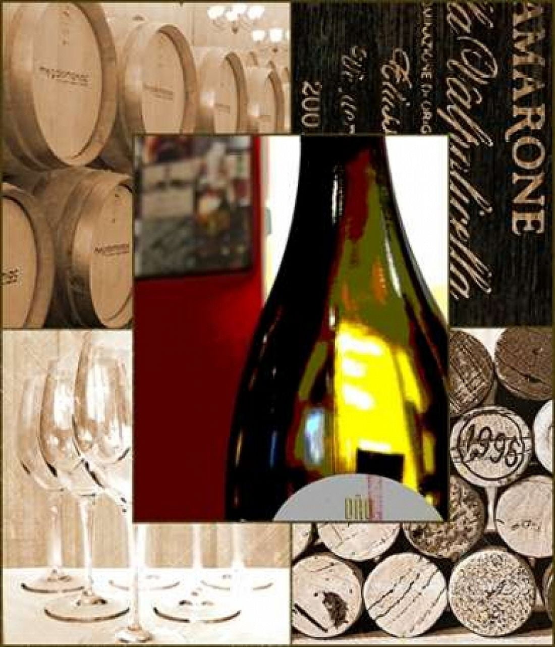 Wine Lover Canvas Art - Lisa Wolk (24 x 24)