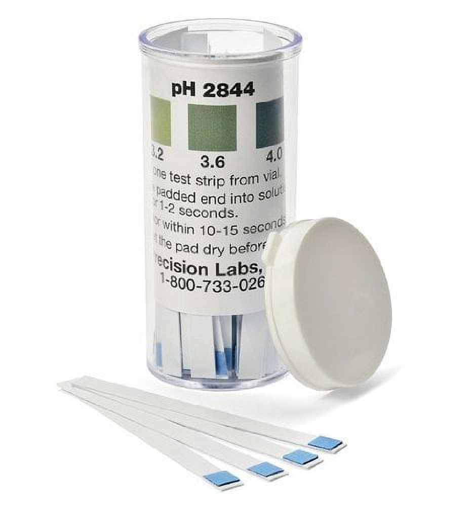 Wine Making pH Test Strips, 2.84.4 Range, 100 Strips