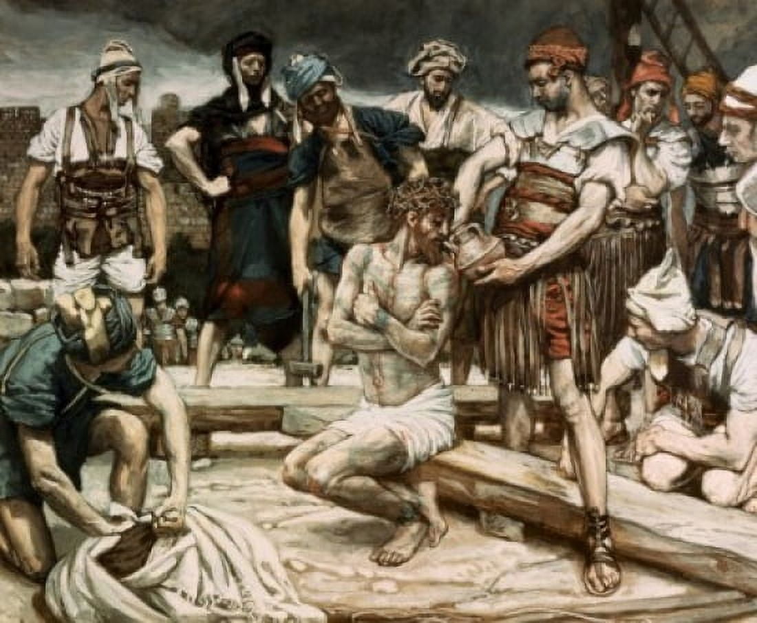 Wine Mixed with Myrrh James Tissot (1836-1902French) Canvas Art - James Tissot (18 x 24)