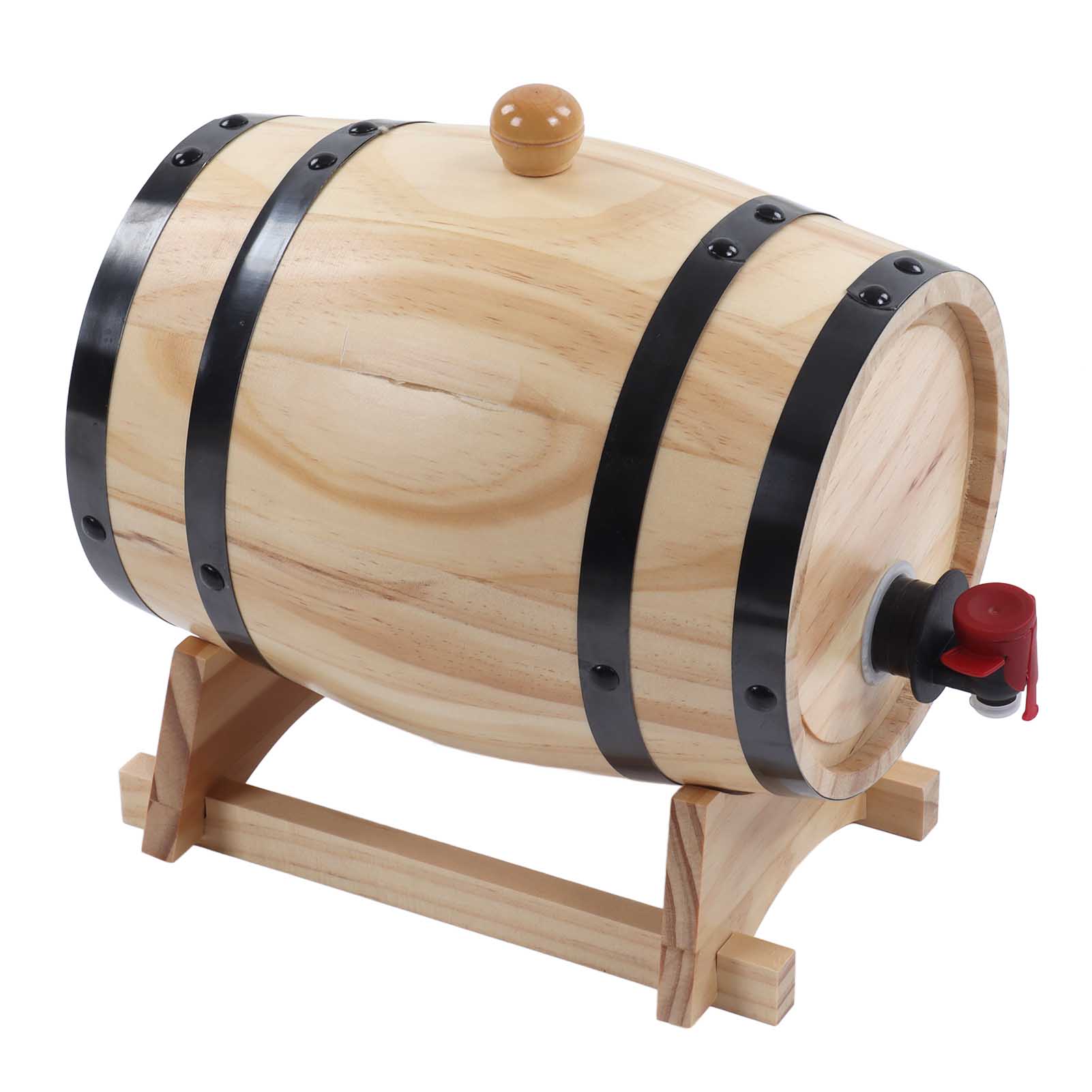 Wine Oak Barrels, Oak Aging Barrels Whiskey Barrel Dispenser Self Brewed Wine Oak Aging Barrels