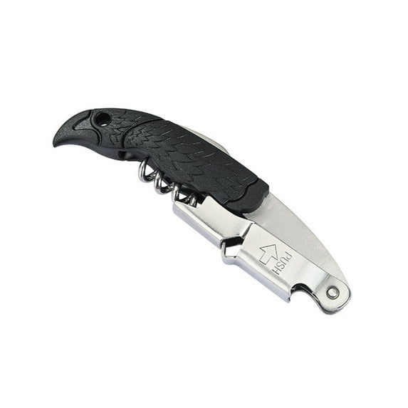 Wine Opener Corkscrew Wine Foil Cutter Manual Wine Key Bottle Openers For Waiters Bartenders/ Red Wine Bottle Opener B