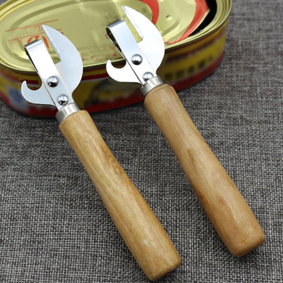 Opener Set T-Shaped Corkscrew Manual Can Opener Multifunctional Bottle Opener for Home Kitchen Bar Use