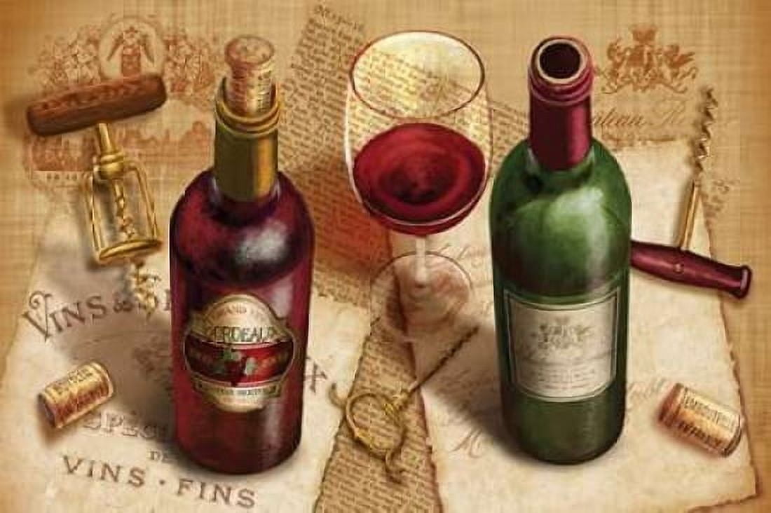 Wine Pairing Canvas Art - Conrad Knutsen (24 x 36)
