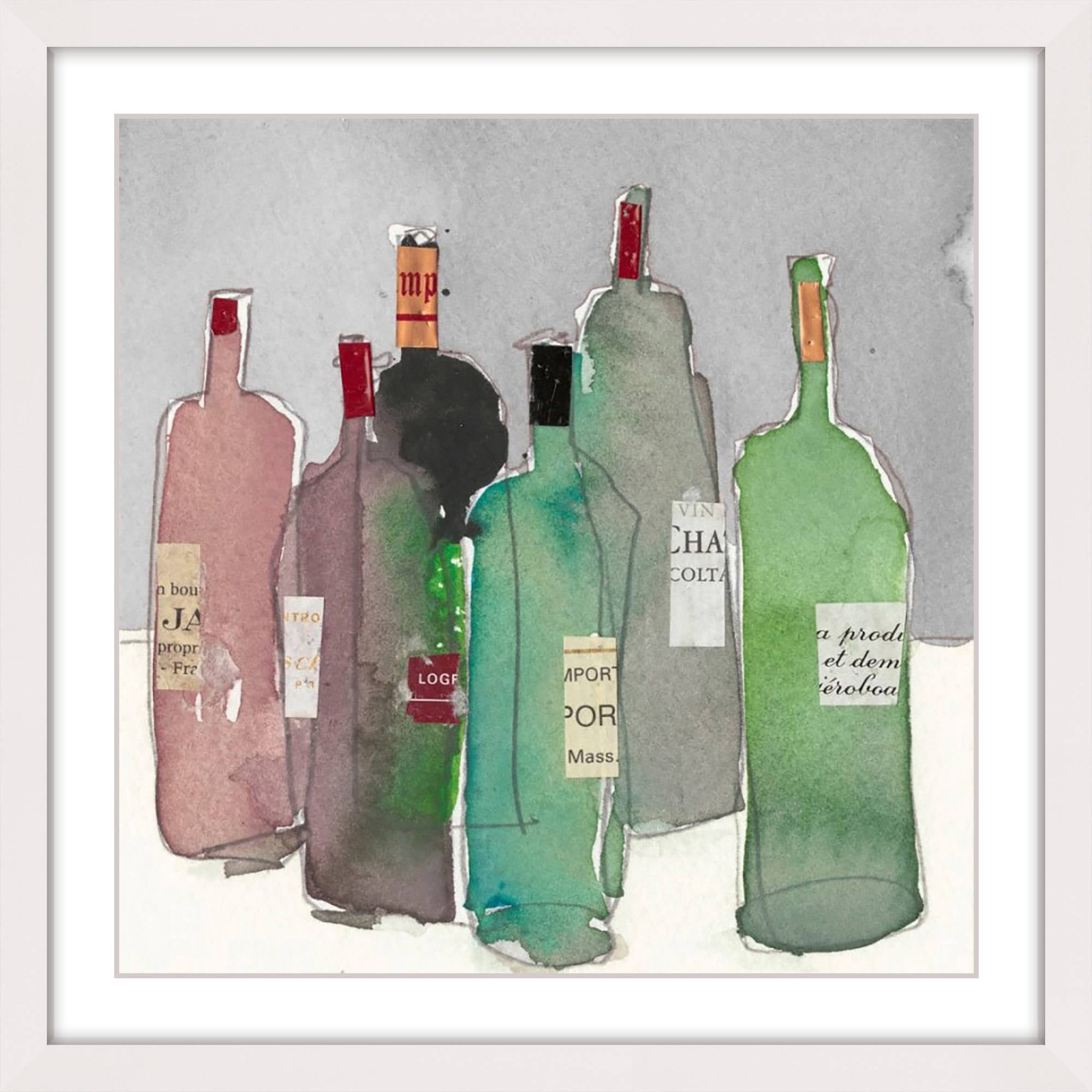 "Wine Party I" Framed Painting Print