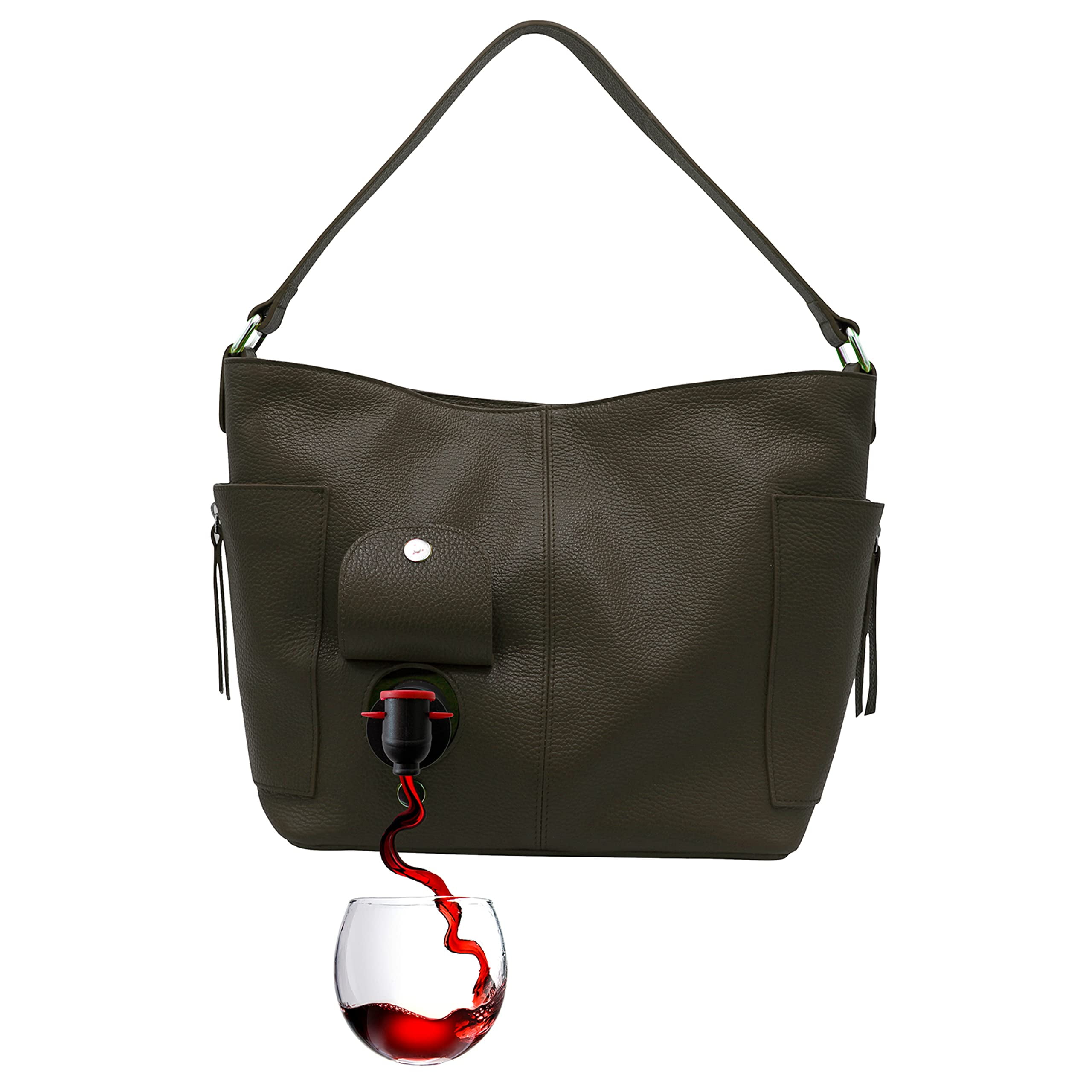Fashionable Wine Purse with Hidden Insulated Bahrain Ubuy