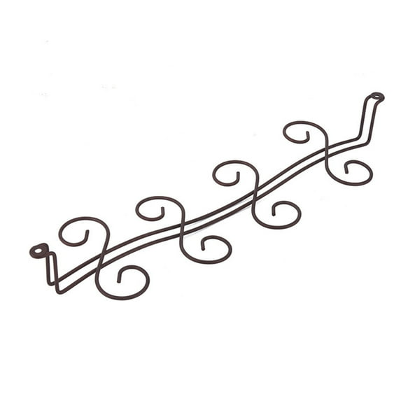 NIAIZEK 1Pc Black Wine Rack Glass Holder Upright Display Shelf for Home Restaurant Bar