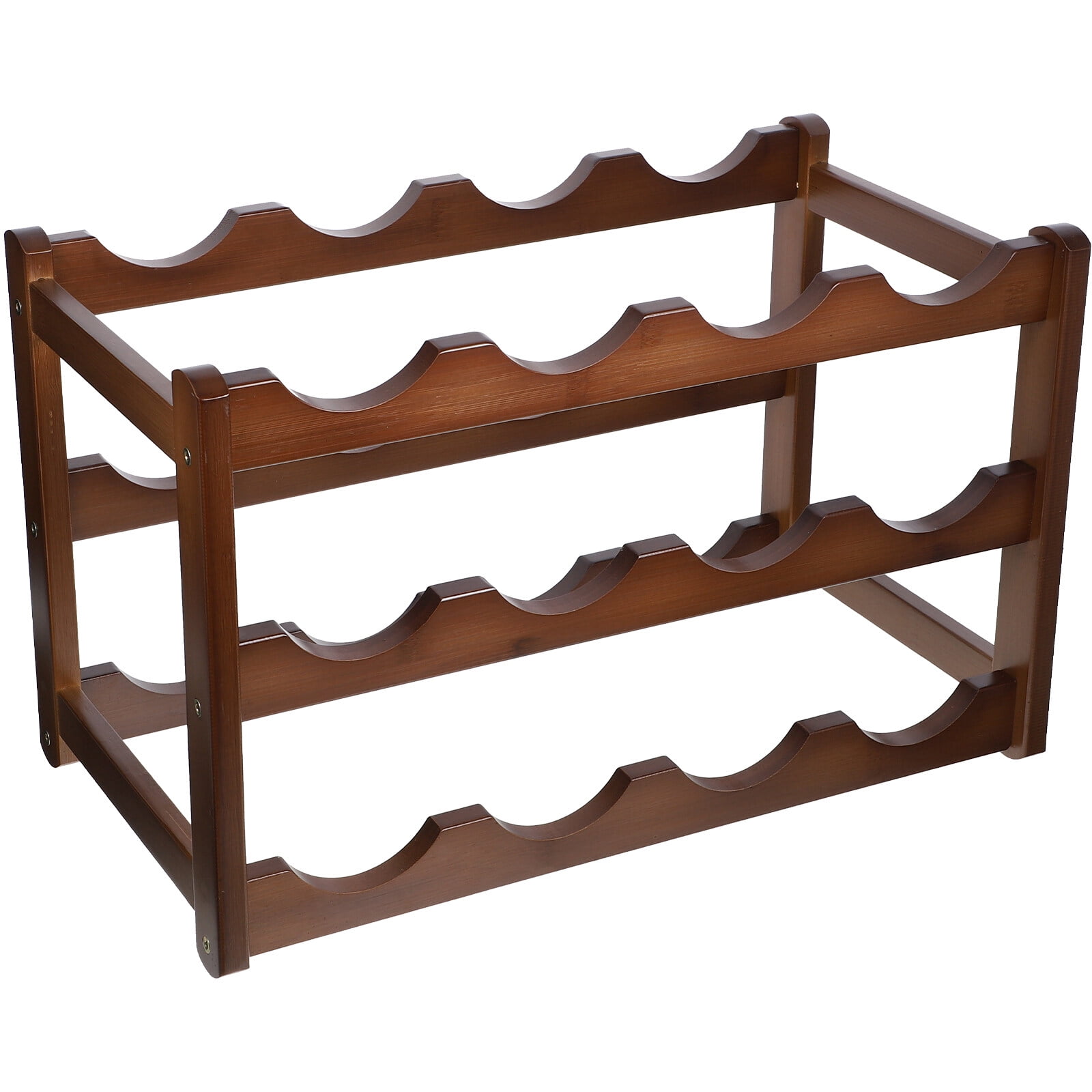 Wine Rack Free Standing Wines Storage Holder Minimalist Style Home