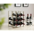 thumbnail image 1 of Wine Rack, Gold, 1 of 1
