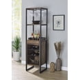 thumbnail image 1 of Wine Rack Oak Finish, 1 of 5