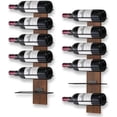 thumbnail image 1 of Wine Rack Wall Mounted, Wall Wine Rack for 12 Wine Bottles, Wood Wine Racks for Wall, Wall Mounted Wine Rack for Bar, Cellars, Kitchen, Dining Room, 1 of 6