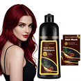 thumbnail image 1 of Wine Red Hair Dye Shampoo 3 in 1, Long-lasting & Natual Hair Color Shampoo, Shampoo Hair Dye Effect in Minutes with Hair Masks, Gifts for Men Women 500ml, 1 of 7