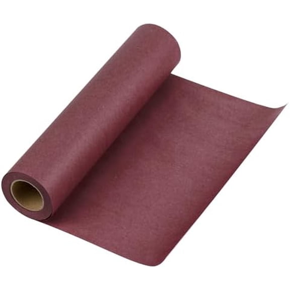 Wine Red Kraft Paper Roll - 12 inches x 100 feet - Natural Recyclable Paper Perfect for Crafts, Art, Small Wrapping, Packing, Postal, Shipping, Dunnage & Parcel