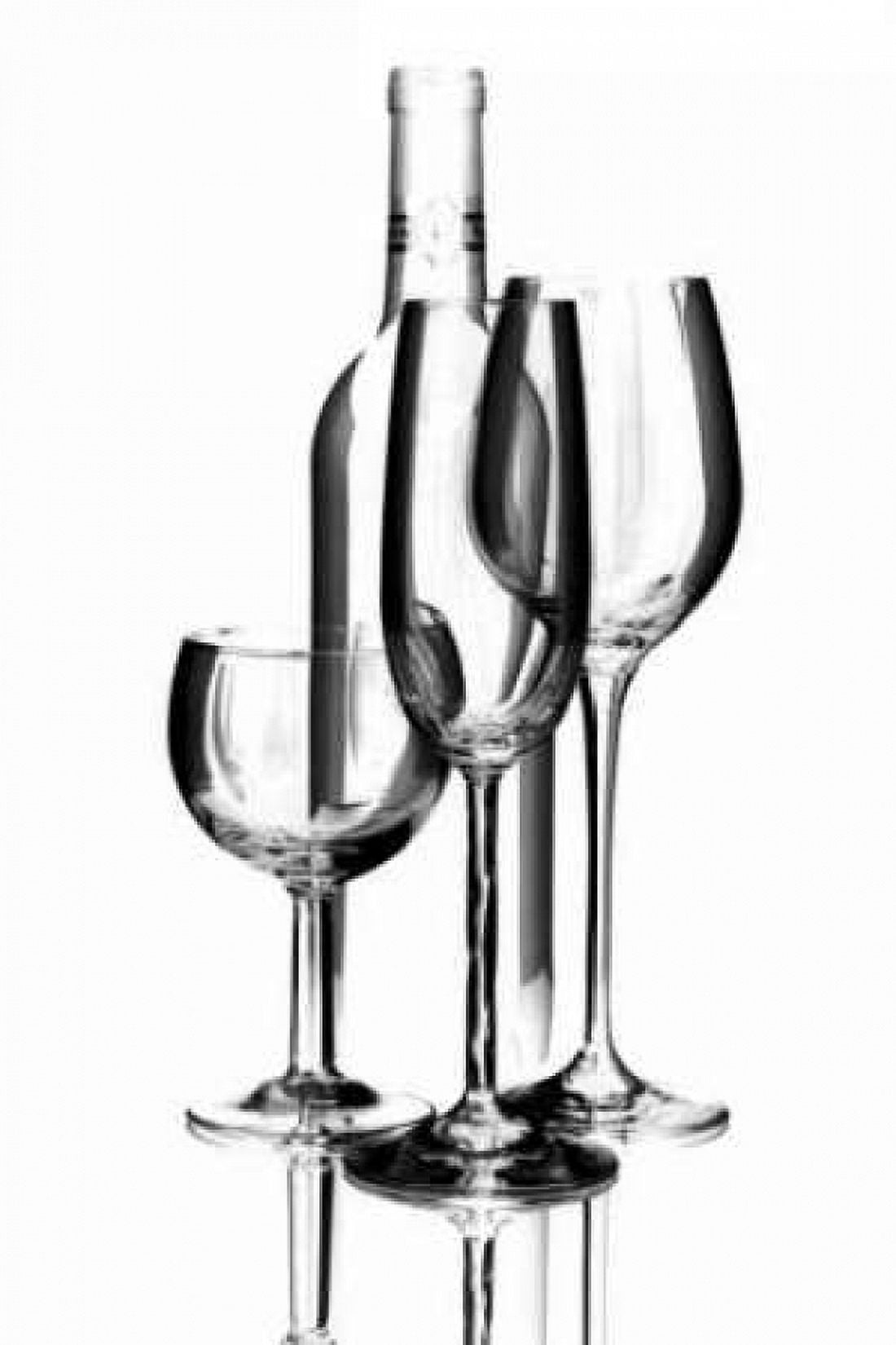 Wine Reflections IV Canvas Art - C Thomas McNemar (12 x 18)