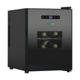 thumbnail image 1 of Wine Refrigerator Cellar, 12 Bottle Storage and 30 Liters Internal Capacity, Single Zone Chiller with Digital Touch Button Control, Placement for Standing Bottles and Air Tight Seal, 1 of 7