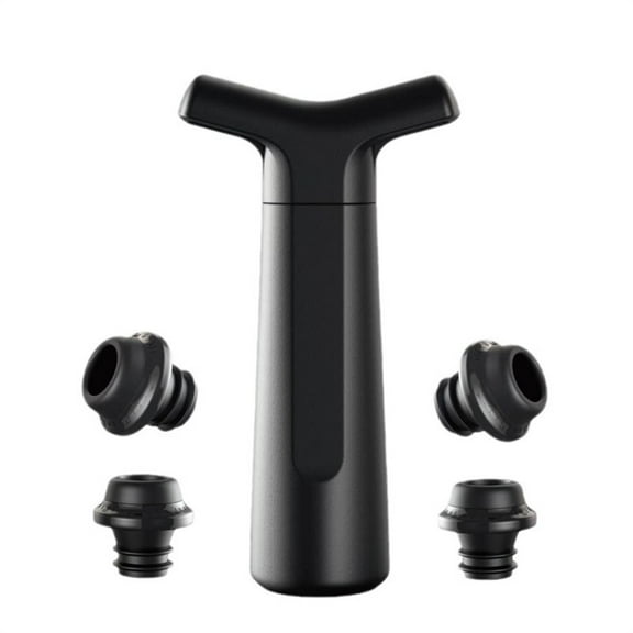 Wine Saver Vacuum Pump with 4 Wine Bottle Stopper Keeps Wine Fresher for Longer