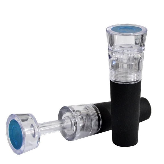 Wine Saver Vacuum Sealer, Pocket Vacuum Sealer for Wine Bottles, Seals Wine (2 Pieces)