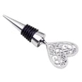 thumbnail image 1 of Wine Stopper - Double Heart Wine Bottle Stoppers Bridal Shower Anniversary Party Decor, Reusable Wine Stoppers Leak Proof Wine Corks Bottle Cover for Keeping Standard Bottles Wine Champagne Fresh, 1 of 6