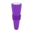 thumbnail image 1 of Wine Stopper,Wine Bottle Stopper Color Silicone + Stainless Steel Wine Stopper Beverage Bottle Stopper, 1 of 1