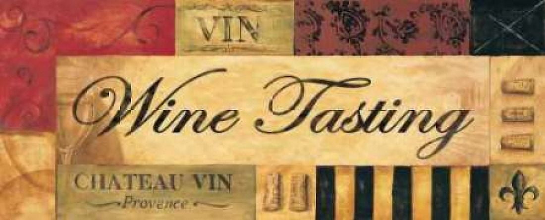 Wine Tasting Canvas Art - Gregory Gorham (10 x 20)