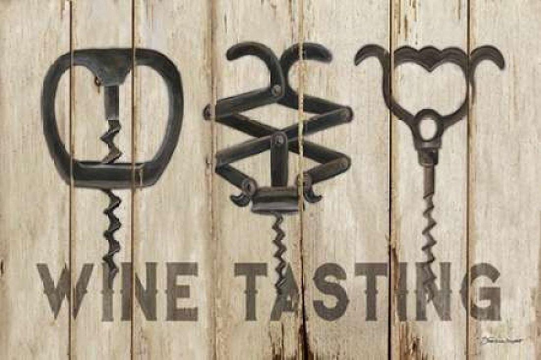 Wine Tasting Canvas Art - Stephanie Marrott (12 x 18)