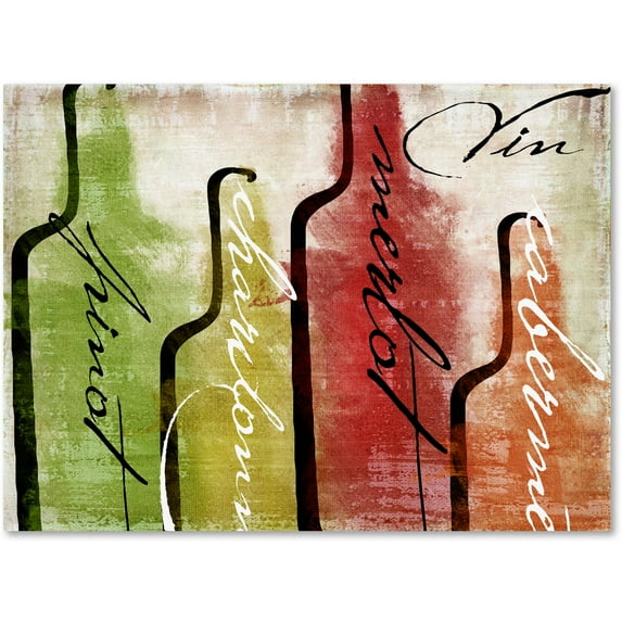"Wine Tasting I" Canvas Art by Color Bakery