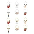 thumbnail image 1 of Wine Things 12-Piece Ohio Wine Charms/Wine Glass Tags/Drink Markers for Stem Glasses, 1 of 1