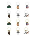 thumbnail image 1 of Wine Things 12-Piece Pennsylvania Wine Charms/Wine Glass Tags/Drink Markers for Stem Glasses, 1 of 1