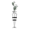 thumbnail image 1 of Wine Things Zinc Alloy Prickly Pear with Crystal Glass Wine and Beverage Bottle Stopper and Wine Preserver, 1 of 1