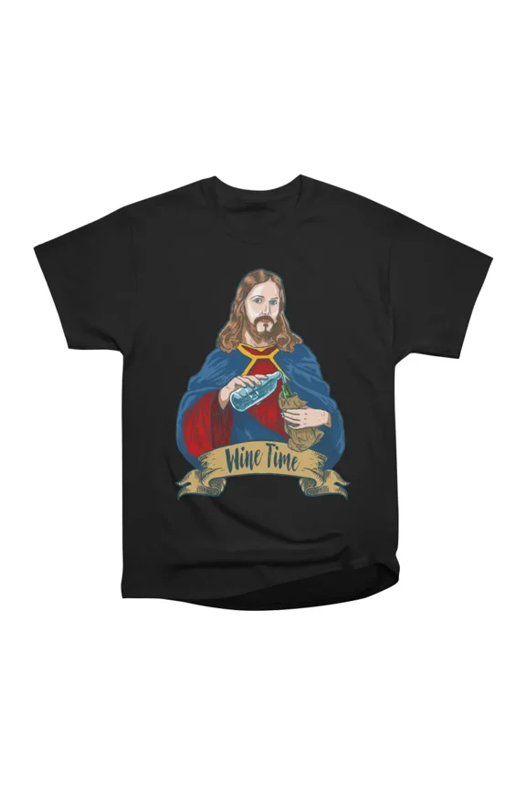 Wine Time T-Shirt Tee Gift For Him Merch For Her Apparel For Friend