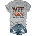 thumbnail image 1 of Wine Turkey Family Shirt Thanksgiving T-Shirt Funny Wtf Family Thanksgiving Shirts, 1 of 6