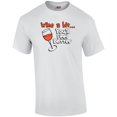 Wine a Bit You'll Feel Better Wine Lover T-Shirt - Walmart.com