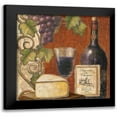 thumbnail image 1 of Wine and Cheese Tasting 3 15x15 Black Modern Framed Museum Art Print Titled - Art Licensing Studio, 1 of 5