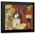 thumbnail image 1 of Wine and Cheese Tasting 4 12x12 Black Modern Framed Museum Art Print Titled - Art Licensing Studio, 1 of 5