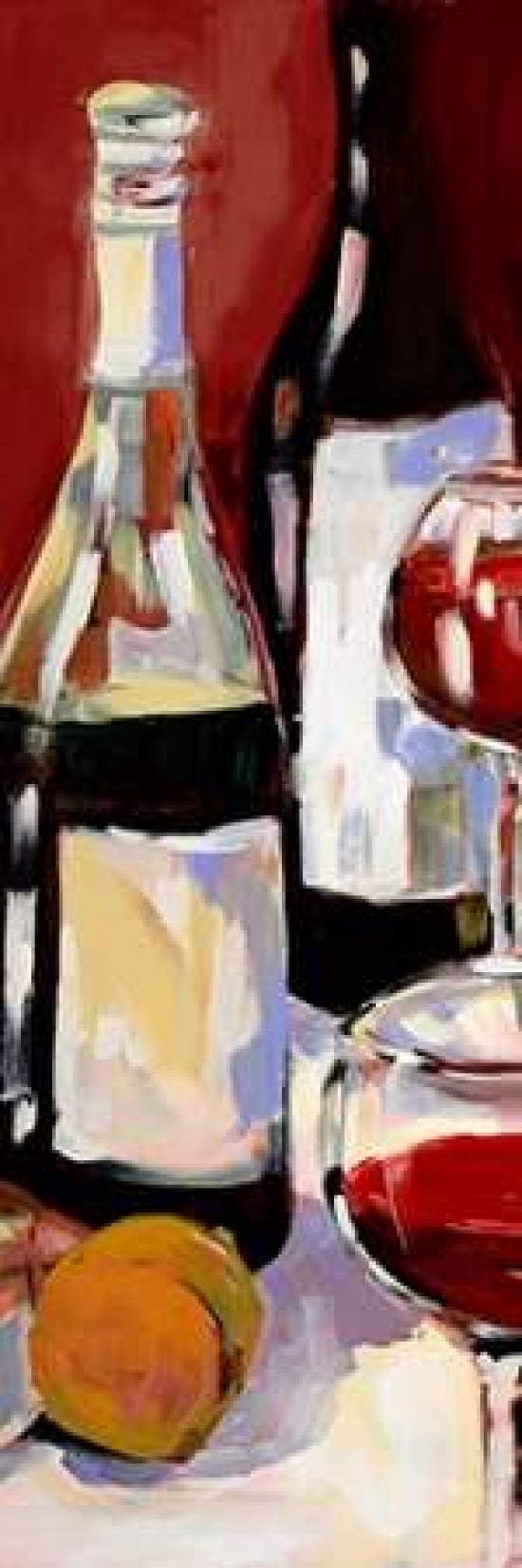 Wine and Dine I Canvas Art - Jane Slivka (12 x 36)