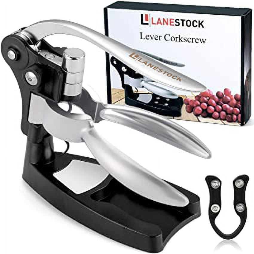 Wine bottle opener set easy to use professional lever corkscrew with