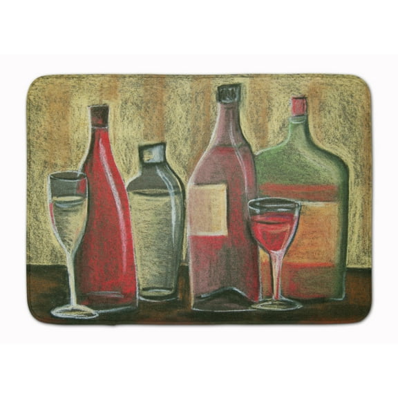 Wine by Tiffany Budd Machine Washable Memory Foam Mat
