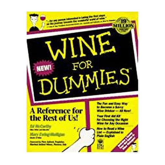 Wine for Dummies (Paperback) by Ewing Mulligan, Mary Ewing-Mulligan, Ed McCarthy