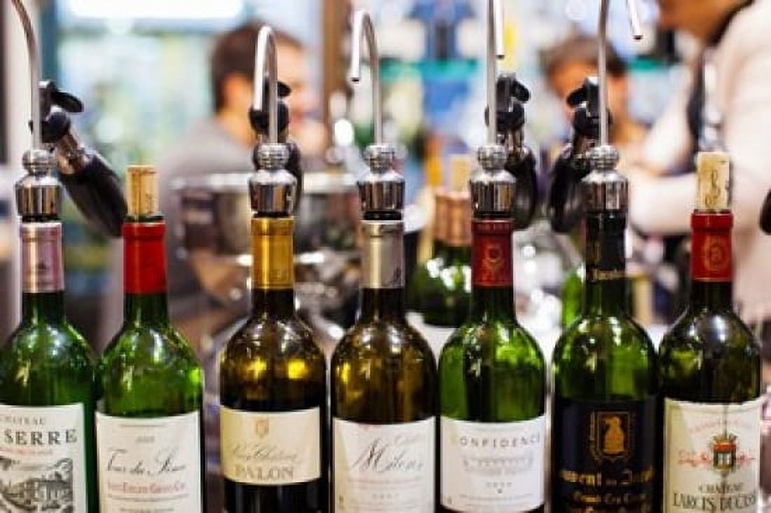 Wine tasting Saint-Emilion Gironde Aquitaine France Canvas Art - Panoramic Images (36 x 24)