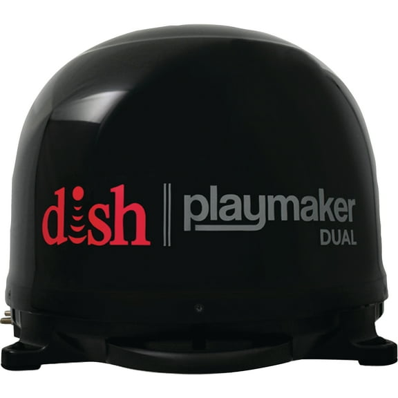 Winegard Dish Playmaker Dual Portable Satellite RV TV Antenna without Receiver
