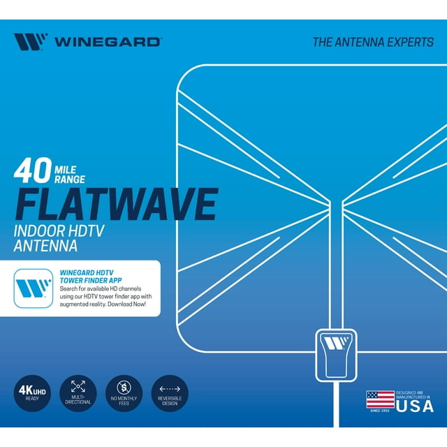 Winegard FL5000 FlatWave HDTV Indoor Flat Antenna