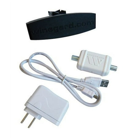 Winegard - Boost XT Outdoor Digital TV Antenna Preamplifier - Black/White