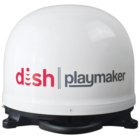 Winegard PL-8000R DISH Playmaker Dual with Wally HD Receiver Bundle - White