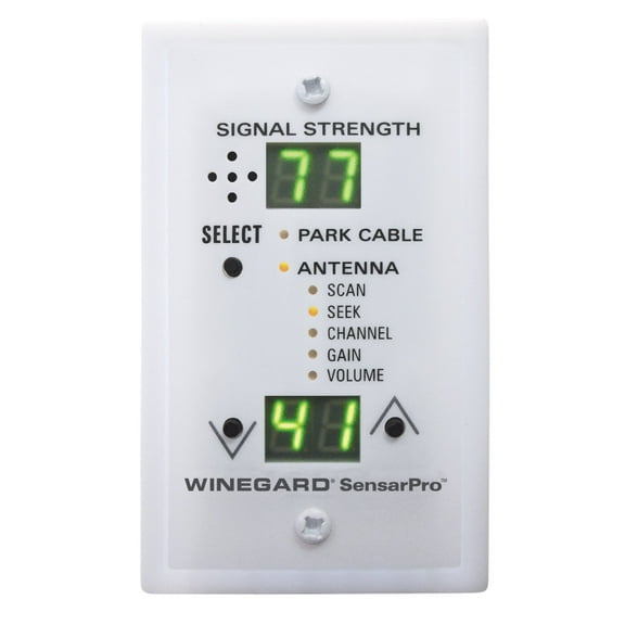 Winegard RFL-342 SensarPro White TV Signal Strength Meter
