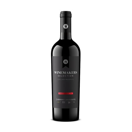 Winemakers Selection Cabernet Sauvignon Red Wine, Paso Robles, 15% ABV, 750ml (Glass Bottle)