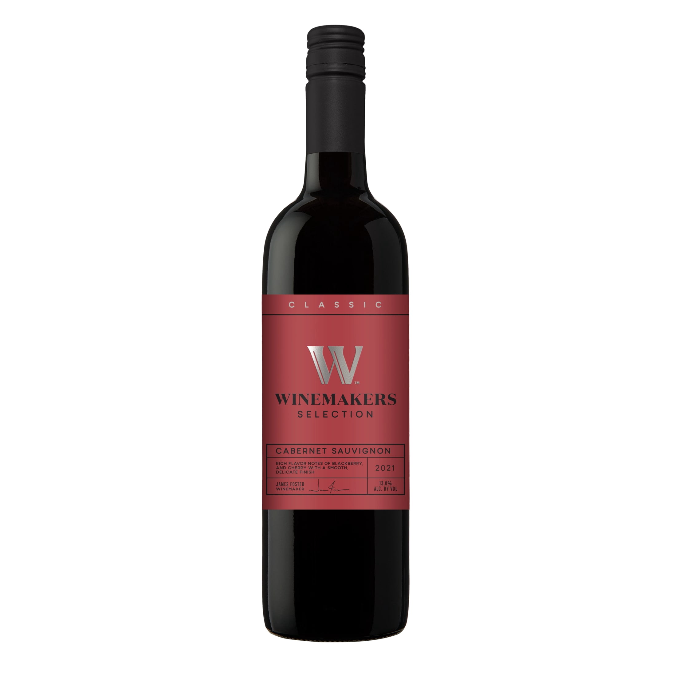 Winemakers Selection Cabernet Sauvignon Red Wine, [Flavor Notes], [XX]% Alcohol by Volume, Shelf Stable, 750 mL