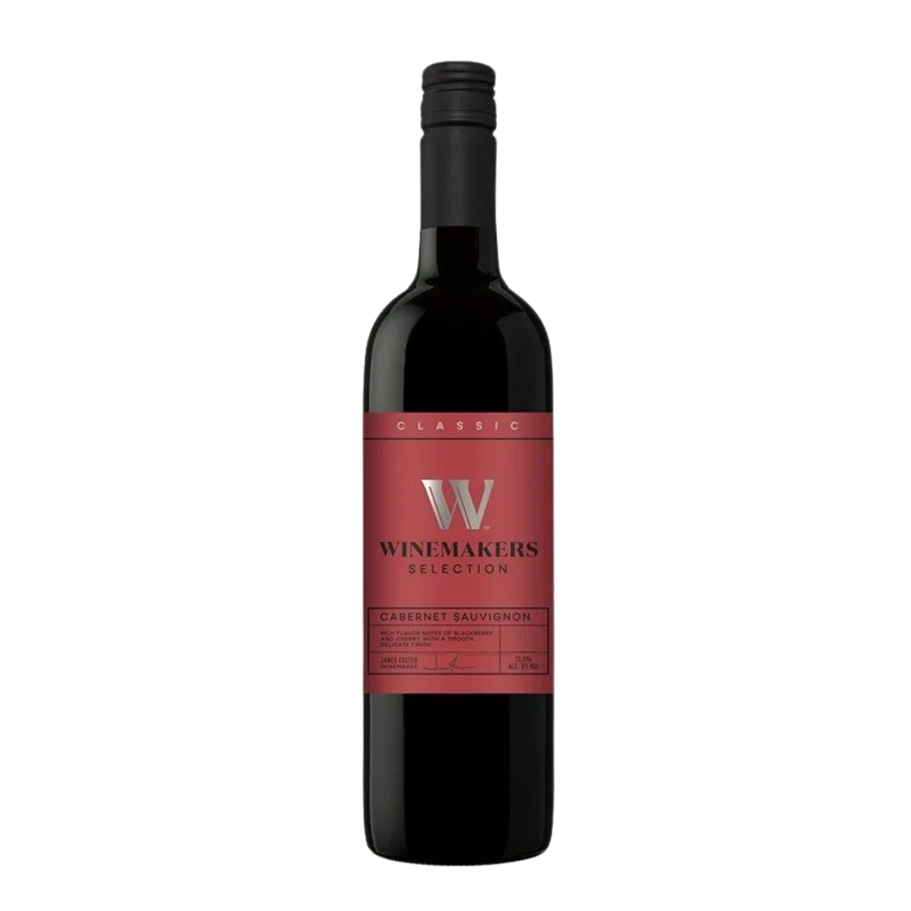 Winemakers Selection Classic Series Cabernet Sauvignon California Red Wine, 750 ml Bottle, 14% ABV